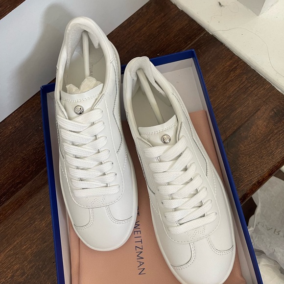 Stuart Weitzman Pro Low-Top Sneakers - Picture 3 of 6